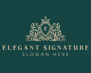 Elegant Shield Boutique  logo design