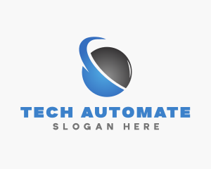 Generic Tech Sphere logo design