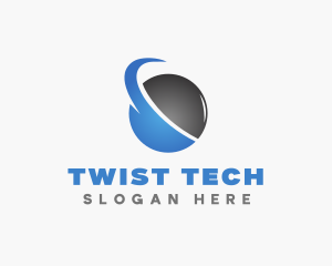 Generic Tech Sphere logo design