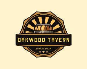 Wine Brewery Barrel logo