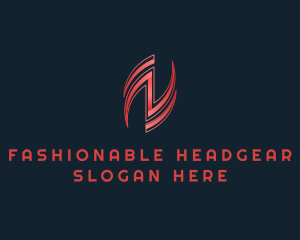 Stylish Corporation Letter N logo design