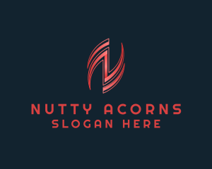 Stylish Corporation Letter N logo design