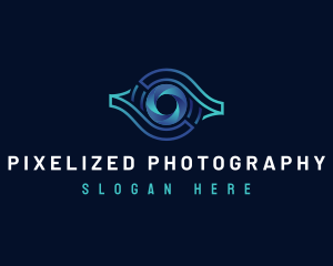 Eye Tech Shutter logo design