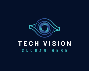 Eye Tech Shutter logo design