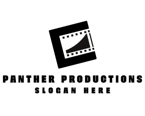 Modern Film Reel logo design