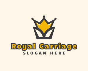 Royal Flower Crown logo design