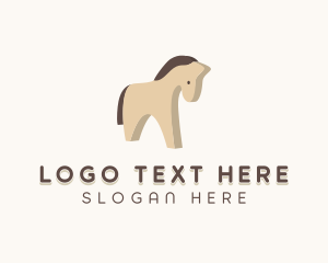 Isometric Horse Toy logo