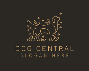 Gold Dog Boutique logo design