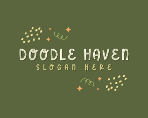 Cute Doodle Shapes logo design