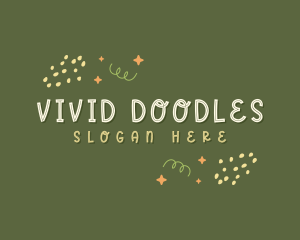 Cute Doodle Shapes logo design