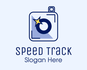 Camera Sparkle Flash  logo