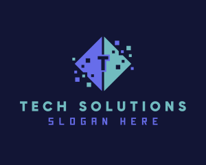 Pixel Tech Digital logo design