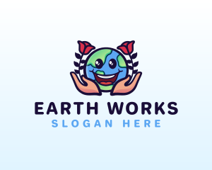 Globe Earth Care logo design