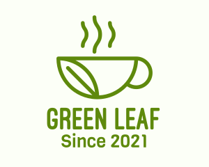 Leaf Herb Drink logo design