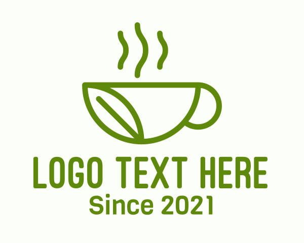 Matcha Tea logo example 3