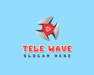 Digital Media Player App logo design