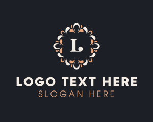 Floral Handicraft Pattern  logo