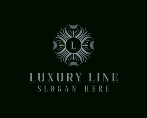 Luxury Flower Jewelry logo design