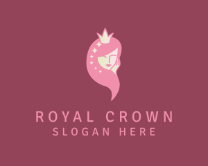 Cosmetic Makeup Princess logo design