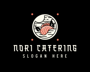 Asian Restaurant Sushi logo design