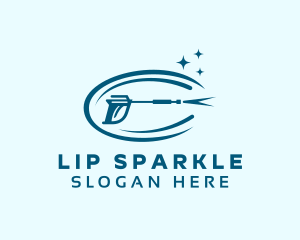 Sparkle Water Wash logo design