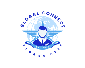 Global Flight Steward logo