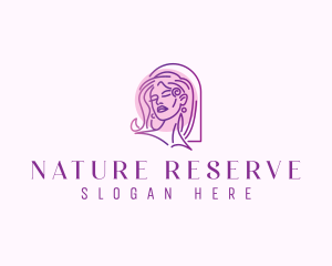 Natural Woman Salon logo design