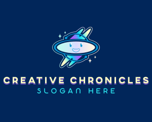 Creative Alien Orbit logo design