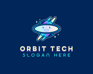 Creative Alien Orbit logo design