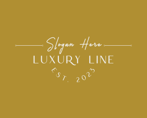 Luxury Brand Business logo design