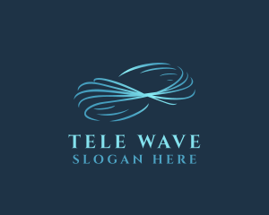 Corporate Business Wave logo design