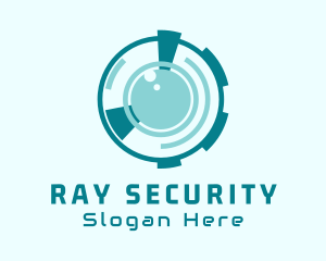 Security Camera Surveillance logo design