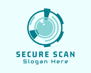 Security Camera Surveillance logo design