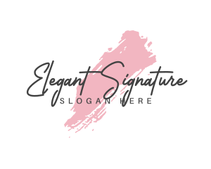 Elegant Paint Apparel  logo design