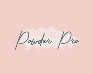 Splatter Beauty Watercolor logo