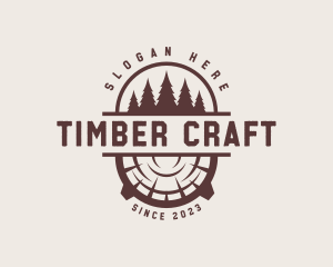Woodworker Tree Lumber logo