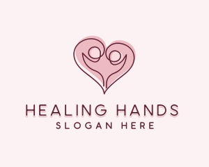 Heart Healing Rehabilitation logo design