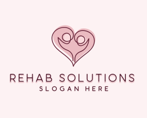 Heart Healing Rehabilitation logo design