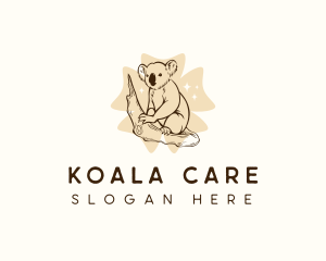 Koala Bear Australia logo design