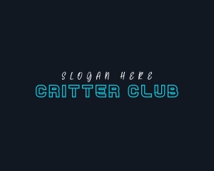 Neon Lifestyle Business logo design