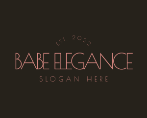 Elegant Beauty Business logo design