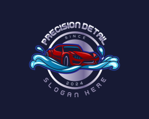 Car Wash Detailing logo design