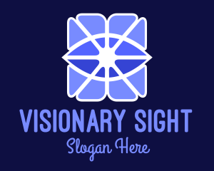 Purple Visual Eye logo