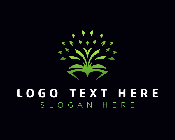 Book logo example 1