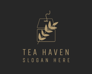 Premium Tea Leaf logo design