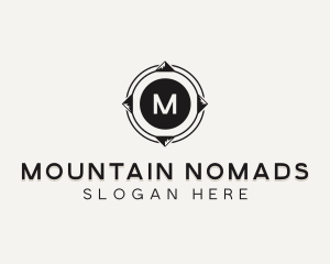 Mountain Compass Travel logo design