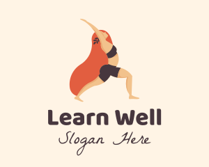 Wellness Yoga Instructor logo design