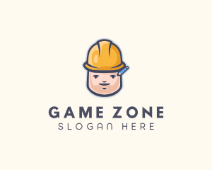 Construction Man Avatar  logo