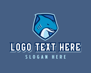 Gaming - Shark Gaming Shield logo design