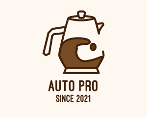 Brown Coffee Pitcher  logo